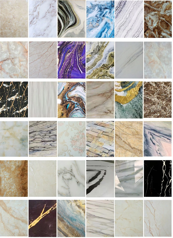 Marble Interior Decoration Marble PVC UV Wall Panels