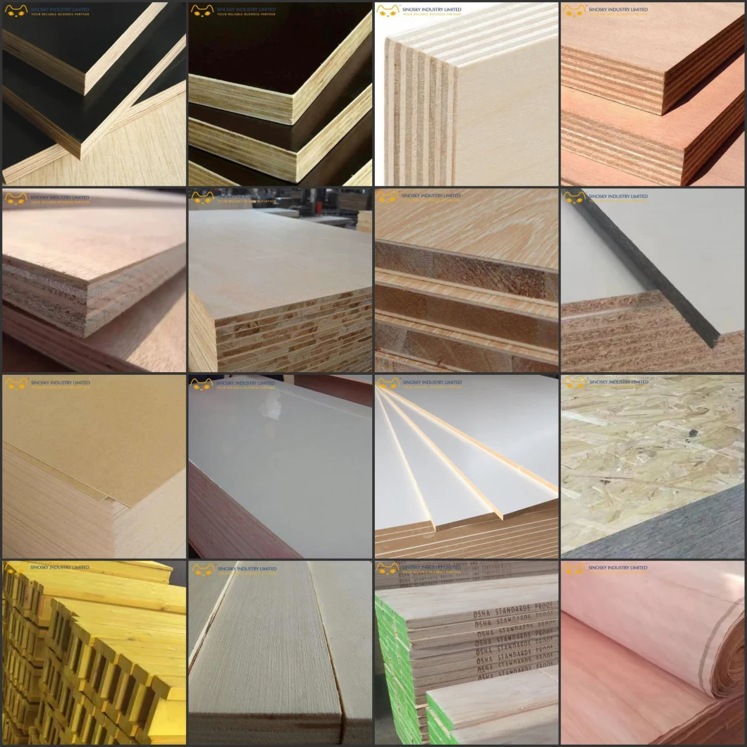 Linyi Factory Supply 0.5mm 0.6mm 0.7mm 0.8mm 0.9mm 1mm 1.2mm Fireproof HPL Melamine Laminate Sheet Plywood