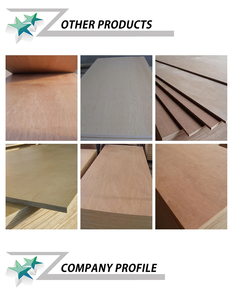 3.0-18mm E1/E0 Okoume Plywood, Birch Plywood, Pine Plywood and Melamine Plywood Commercial Plywood for Furniture/Decoration