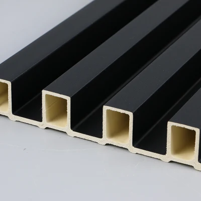 Nuovi pannelli di vendita superiore Pannello per pareti interne in PVC 3D in rete di legno WPC