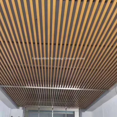 Clic sul soffitto in PVC-WPC, soffitto in PVC impermeabile con pannello del soffitto in materiale WPC